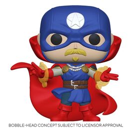 Marvel Infinity Warps Figura POP! Vinyl Soldier Supreme 9 cm