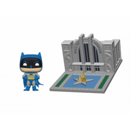 Funko POP! POP Towns: Batman 80th - Hall of Justice with Batman Vinyl Figure 10cm