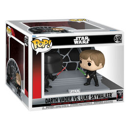 Star Wars Return of the Jedi 40th Anniversary Pack de 2 POP Moment! Vinyl Figuras Luke vs Vader 9 cm