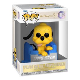 Funko Walt Disney Word 50th Anniversary POP! Disney Vinyl Figura People Mover Pluto w/Balloon 9 cm