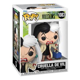 Disney: Villains POP! Disney Vinyl Figura Cruella de Vil 9 cm (caja tocada)