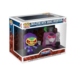 Masters of the Universe POP! Town Vinyl Figura Snake Mountain w/Skeletor 9 cm