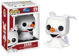 Pesadilla antes de Navidad POP! Vinyl Figura Zero 10 cm