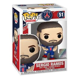 Paris Saint-Germain F.C. POP! Football Vinyl Figura Sergio Ramos 9 cm