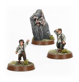 LOTR Middle Earth / The Hobbit - Frodo Baggins™, Samwise Gamgee™ y Gollum™ LOTR Middle Earth / The Hobbit - Frodo Baggins™, Samwise Gamgee™ y Gollum™