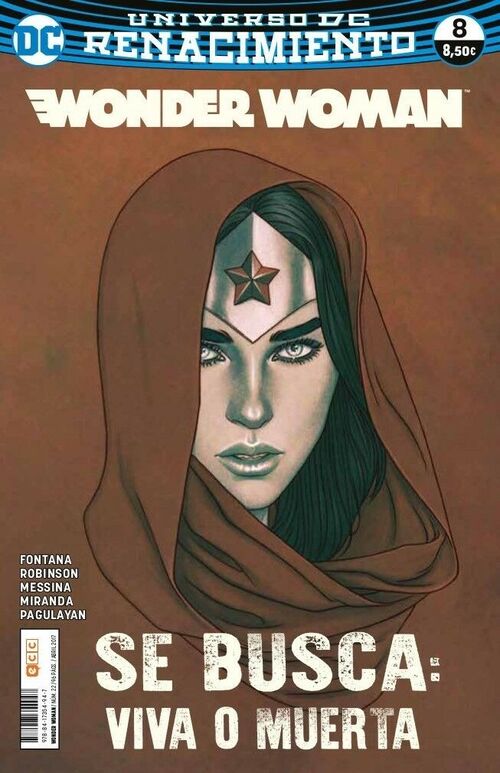 WONDER WOMAN Nº08 / 22 (UNIVERSO DC RENACIMIENTO)