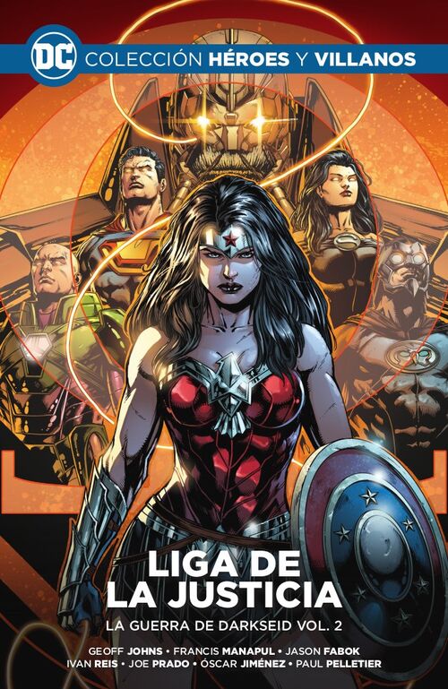 COLECCIÓN HÉROES Y VILLANOS VOL. 19 - LIGA DE LA JUSTICIA: LA GUERRA DE DARKSEID VOL. 2