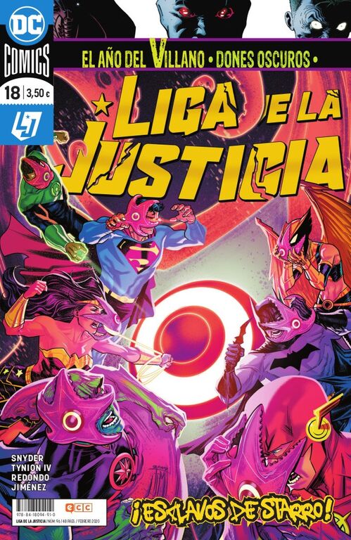 LIGA DE LA JUSTICIA NÚM. 96/18