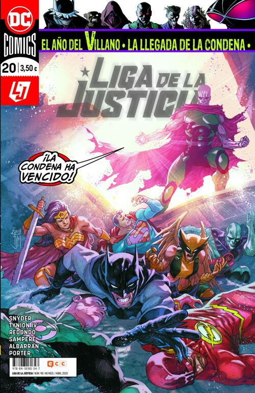 LIGA DE LA JUSTICIA NÚM. 98/ 20