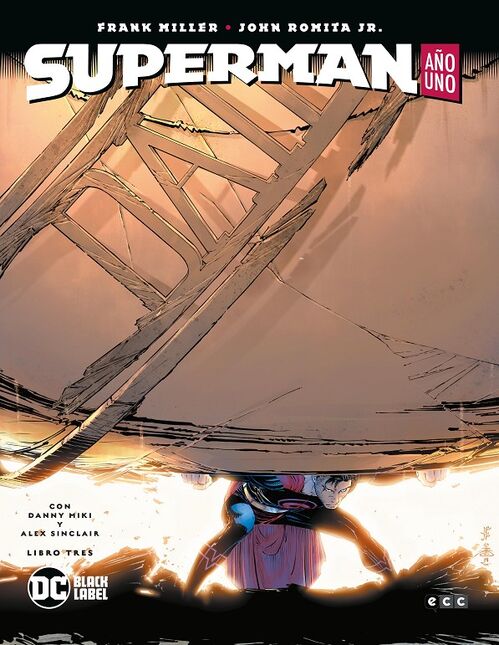 SUPERMAN: AÑO UNO LIBRO TRES (EDICION BLACK LABEL) [CARTONE]