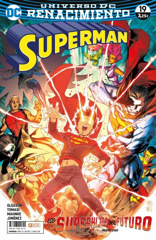 SUPERMÁN 19 (RENACIMIENTO) LOS SUPERHIJOS DEL FUTURO PARTE 1