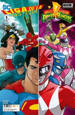LIGA DE LA JUSTICIA - MIGHTY MORPHIN POWER RANGERS 01 LIGA DE LA JUSTICIA - MIGHTY MORPHIN POWER RANGERS 01