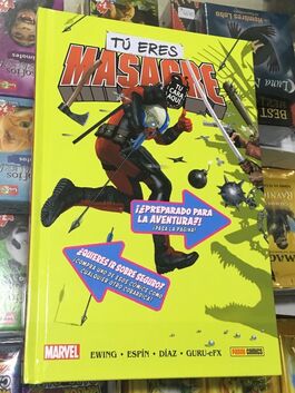 TÚ ERES MASACRE (libro aventura) TÚ ERES MASACRE (libro aventura)