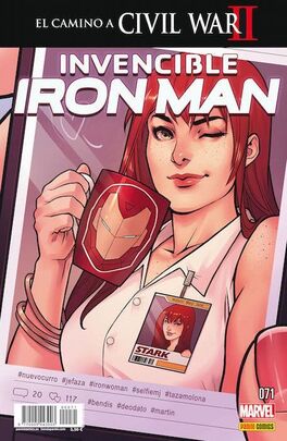 Invencible Iron Man 71 El camino a Civil War II Invencible Iron Man 71 El camino a Civil War II