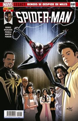 Spider-Man 28 Marvel Legacy. Bendis se despide de Miles Spider-Man 28 Marvel Legacy. Bendis se despide de Miles