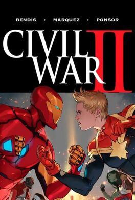 CIVIL WAR II 01 (GRAPA, PORTADA FOIL)