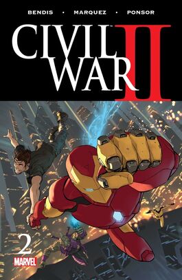CIVIL WAR II 02 (GRAPA, PORTADA FOIL)