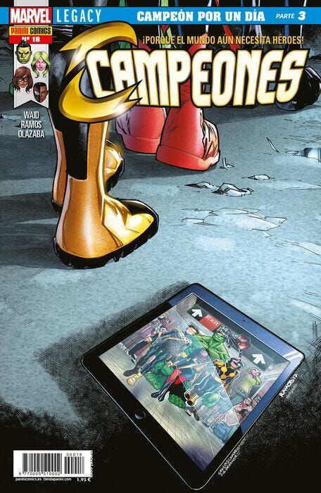Campeones 18 Marvel Legacy. Campeón por un día Parte 3