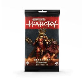 Warcry: Cartas de Blades Of Khorne Bloodbound Warcry: Cartas de Blades Of Khorne Bloodbound