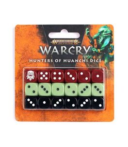 Warhammer AoS Warcry Hunters of Huanchi Dice Set Warhammer AoS Warcry Hunters of Huanchi Dice Set