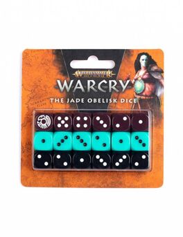 Warhammer AoS Warcry The Jade Obelisk Dice Set Warhammer AoS Warcry The Jade Obelisk Dice Set