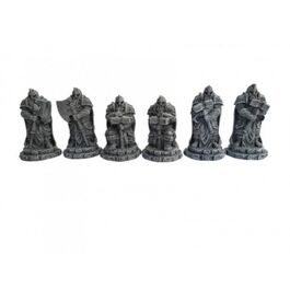 Ziterdes - Estatuas enaniles / Dwarf Statues 6er-Set Ziterdes - Estatuas enaniles / Dwarf Statues 6er-Set