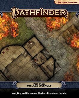 PATHFINDER FLIP-MAT: VILLAGE ASSAULT PATHFINDER FLIP-MAT: VILLAGE ASSAULT