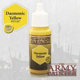 THE ARMY PAINTER - WARPAINTS: DAEMONIC YELLOW THE ARMY PAINTER - WARPAINTS: DAEMONIC YELLOW