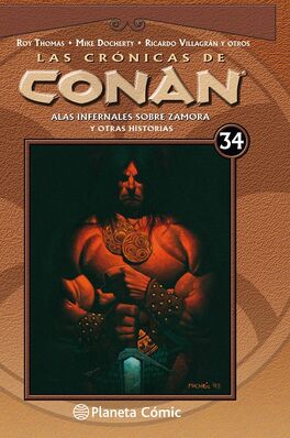 CRONICAS DE CONAN Nº34: ALAS INFERNALES SOBRE ZAMORA [CARTONE]