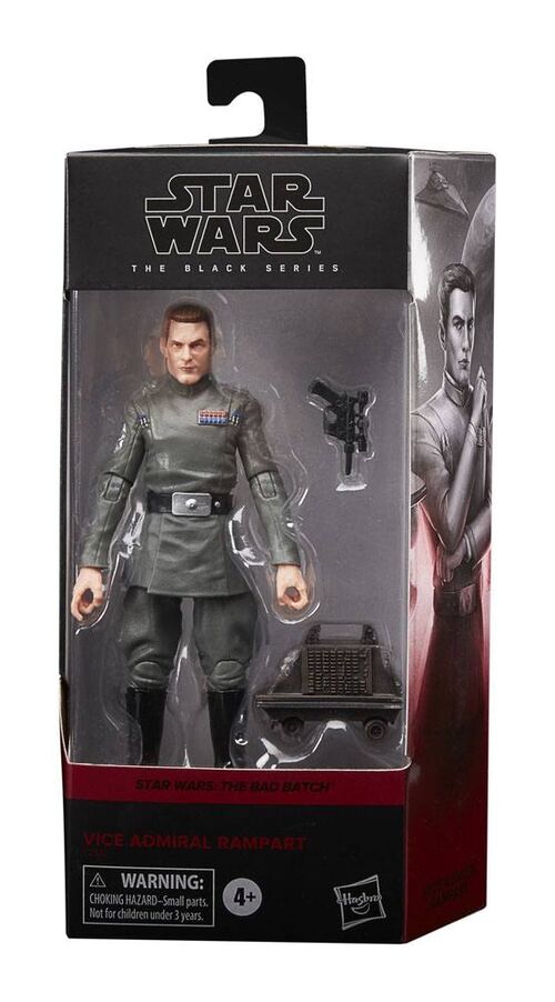 Star Wars The Bad Batch Black Series Figura 2021 Vice Admiral Rampart 15 cm