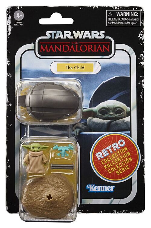 Star Wars The Mandalorian Retro Collection Figura 2021 The Child 10 cm