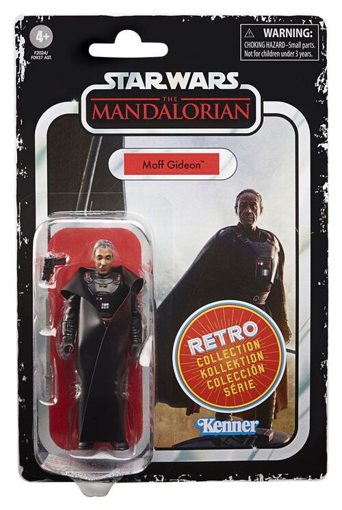 Star Wars The Mandalorian Retro Collection Figura 2021 Moff Gideon 10 cm