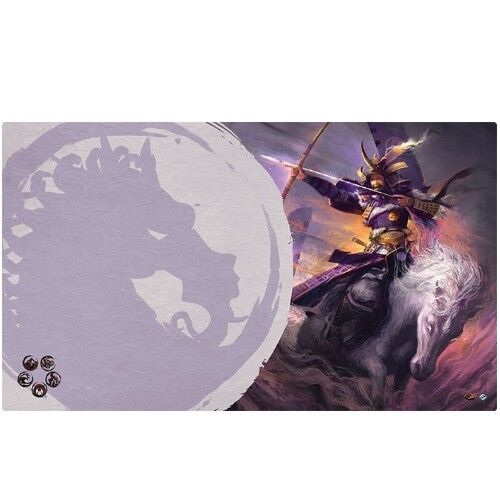 La Leyenda de los Cinco Anillos: Tapete Señora de los Cinco Vientos - Clan Unicornio