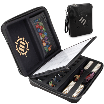 ENHANCE TABLETOP RPGS RPG ORGANIZER CASE COLLECTOR'S EDITION (BLACK)