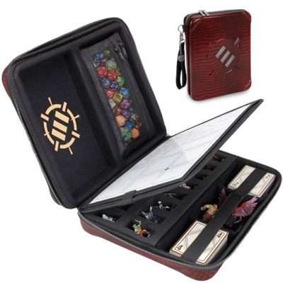 ENHANCE TABLETOP RPGS RPG ORGANIZER CASE COLLECTOR'S EDITION (RED)