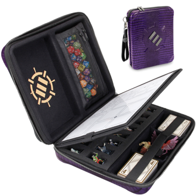 ENHANCE TABLETOP RPGS RPG ORGANIZER CASE COLLECTOR'S EDITION (PURPLE)
