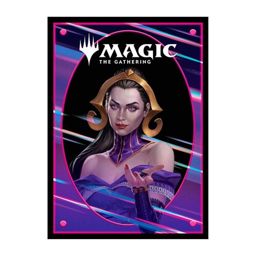 UP - FOUNDATIONS 100CT DECK PROTECTOR SLEEVES DARK FOR MAGIC: THE GATHERING