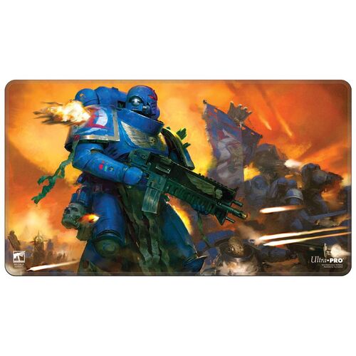 UP - SPACE MARINES - ADEPTUS ASTARTES PLAYMAT - STITCHED FOR WARHAMMER 40,000