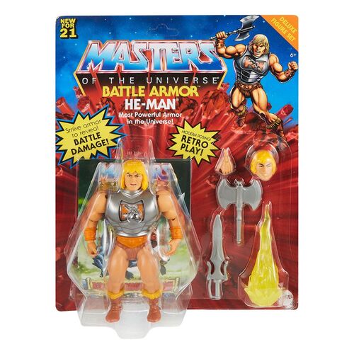 Masters of the Universe Deluxe Figuras 2021 He-Man 14 cm
