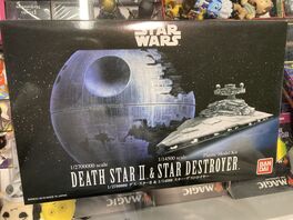 Star Wars Maqueta Death Star II & Imperial Star Destroyer Star Wars Maqueta Death Star II & Imperial Star Destroyer
