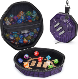 ENHANCE TABLETOP RPGS DICE TRAY & CASE COLLECTOR'S EDITION (PURPLE) ENHANCE TABLETOP RPGS DICE TRAY & CASE COLLECTOR'S EDITION (PURPLE)