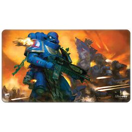 UP - SPACE MARINES - ADEPTUS ASTARTES PLAYMAT - STITCHED FOR WARHAMMER 40,000 UP - SPACE MARINES - ADEPTUS ASTARTES PLAYMAT - STITCHED FOR WARHAMMER 40,000
