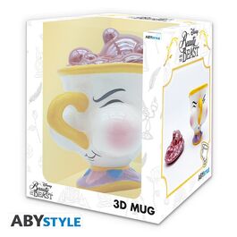 DISNEY Mug 3D The Beauty & the Beast Chip with bubbles DISNEY Mug 3D The Beauty & the Beast Chip with bubbles