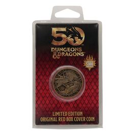 Dungeons & Dragons Moneda 50th Anniversary Antique Gold Edition 4 cm Dungeons & Dragons Moneda 50th Anniversary Antique Gold Edition 4 cm