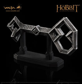 El Hobbit Réplica 1/1 Llave de Erebor 13 cm El Hobbit Réplica 1/1 Llave de Erebor 13 cm