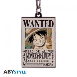 ONE PIECE - KEYCHAIN 'WANTED LUFFY' ONE PIECE - KEYCHAIN 'WANTED LUFFY'