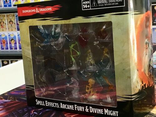 Dungeons & Dragons Spell Effects: Arcane Fury & Divine Might