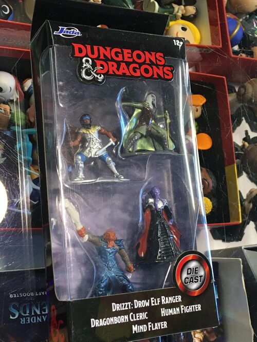 Dungeons & Dragons 1,65' Nanofigs 4-Pack