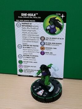 Heroclix Marvel Secret Wars Battleworld: 023b She-Hulk