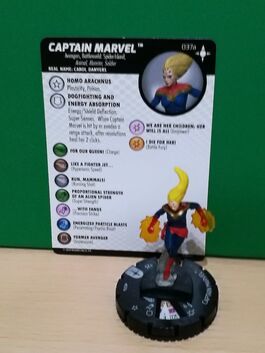 Heroclix Marvel Secret Wars Battleworld: 037a Captain Marvel